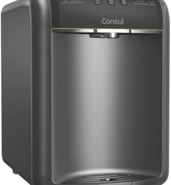 Purificador de água Consul CPB36 com botões natural, fria e gelada e indicador de vida do refil